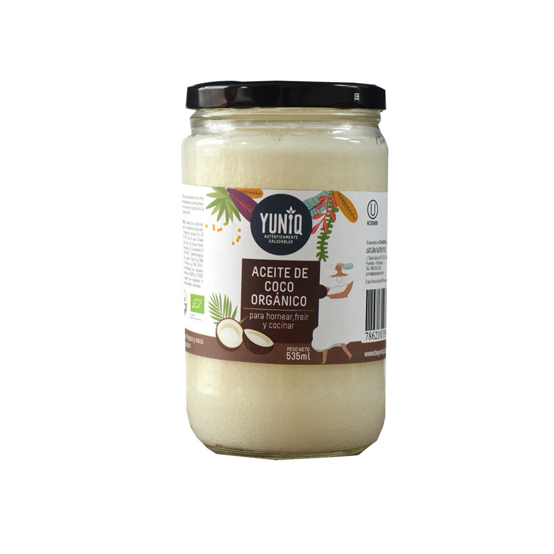 Aceite de coco orgánico – por 615 ml – Organic Life